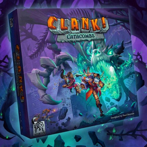 CLANK地下墓穴龙穴寻宝英文桌游