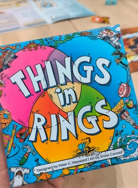 环中之物Things in Rings多人聚会桌游卡牌扑克牌儿童益智游戏牌