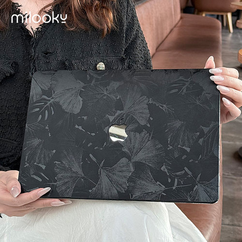 国风银杏MacBookNeo皮质软壳