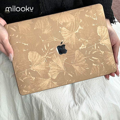 金秋银杏纹MacBook保护壳防摔