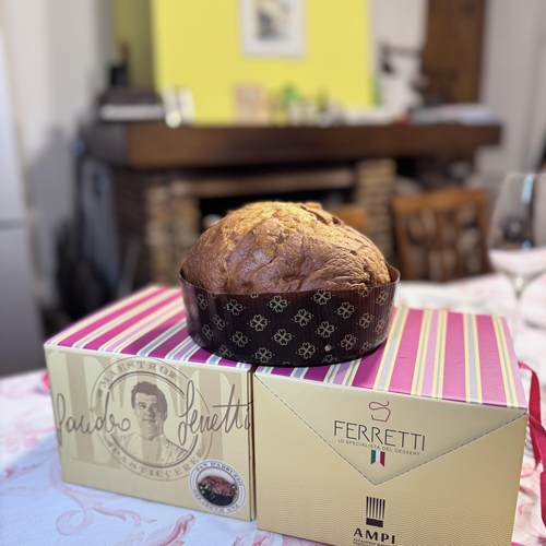 法拉蒂潘妮朵尼圣诞蛋糕礼盒