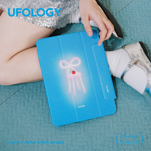 Ufology原创适用ipadair7保护壳pro2024平板mini6保护套air4/5磁吸全包air3笔槽11寸13寸苹果8/9/10/11代插画