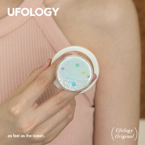 Ufology原创手机磁吸支架支持magsafe桌面便携苹果流沙创意懒人
