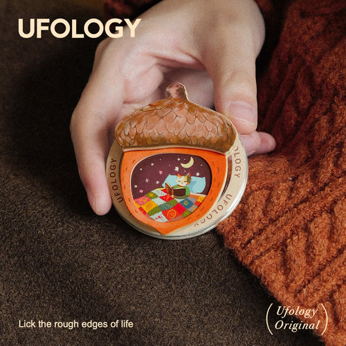 Ufology原创手机磁吸支架支持magsafe桌面便携苹果个性创意懒人