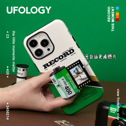 Ufolgoy原创胶卷照片相框手机壳