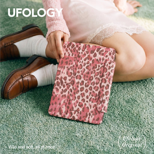 Ufology原创适用ipadair4/5/6/7/8保护壳pro11寸平板mini6/7保护套磁吸全包笔槽13寸苹果8/9/10/11代豹纹