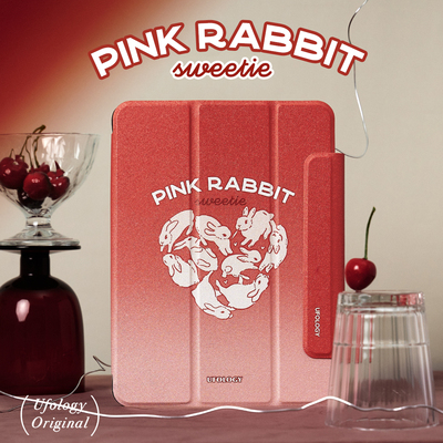 Ufology原创爱心兔子磁吸ipad套