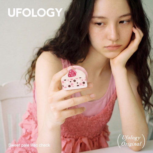 Ufology原创手机磁吸支架支持magsafe桌面便携苹果个性创意蛋糕