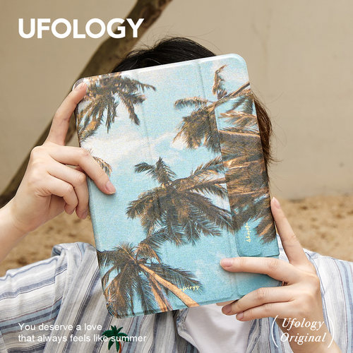 Ufology原创夏日椰树ipad保护壳
