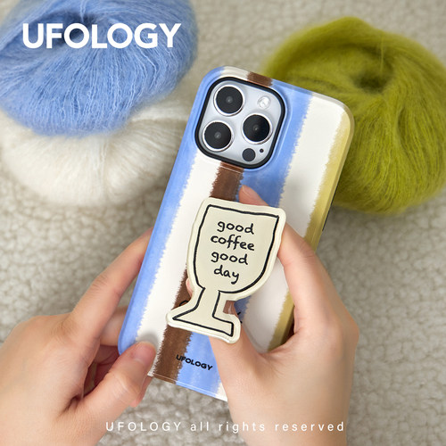 Ufology原创条纹菲林手机壳