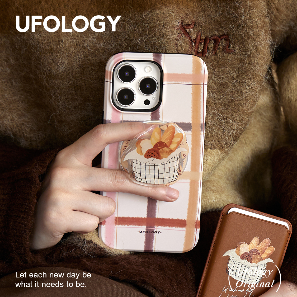 Ufology原创磁吸二合一菲林壳适用iPhone15promax手机壳14pro苹果13秋冬12支架卡包11新款高级全包线条 3C数码配件 手机保护套/壳 原图主图