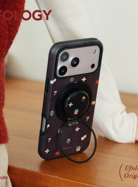Ufology原创磁吸韩国进口菲林适用iPhone17promax手机壳16pro苹果15pro14pro全包13新款二合一12手绘可爱