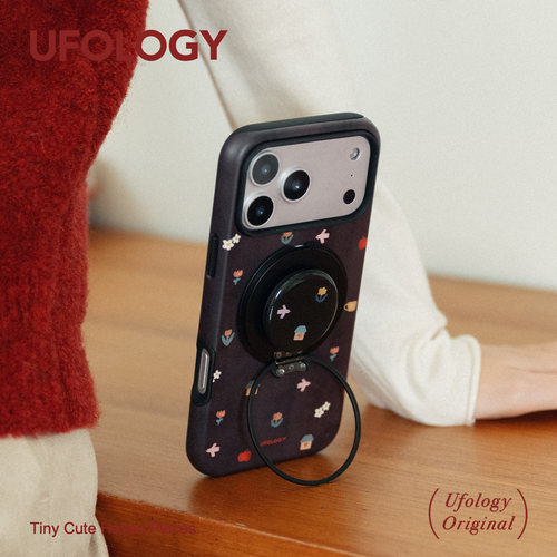 Ufology原创磁吸韩国进口菲林适用iPhone17promax手机壳16pro苹果15pro14pro全包13新款二合一12手绘可爱