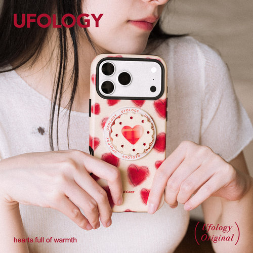 Ufology原创磁吸韩国进口菲林适用iPhone17promax手机壳16pro苹果15pro晕染14pro全包13新款二合一12爱心