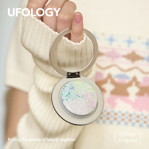 Ufology原创手机磁吸支架支持magsafe新款360度支点壳支架拼布