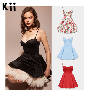 Kii少量现货House of CB甜美鱼骨收腰网纱迷你连衣裙Minimoiselle