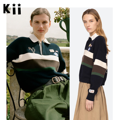 SeaNewYork橄榄球polo衫毛衣