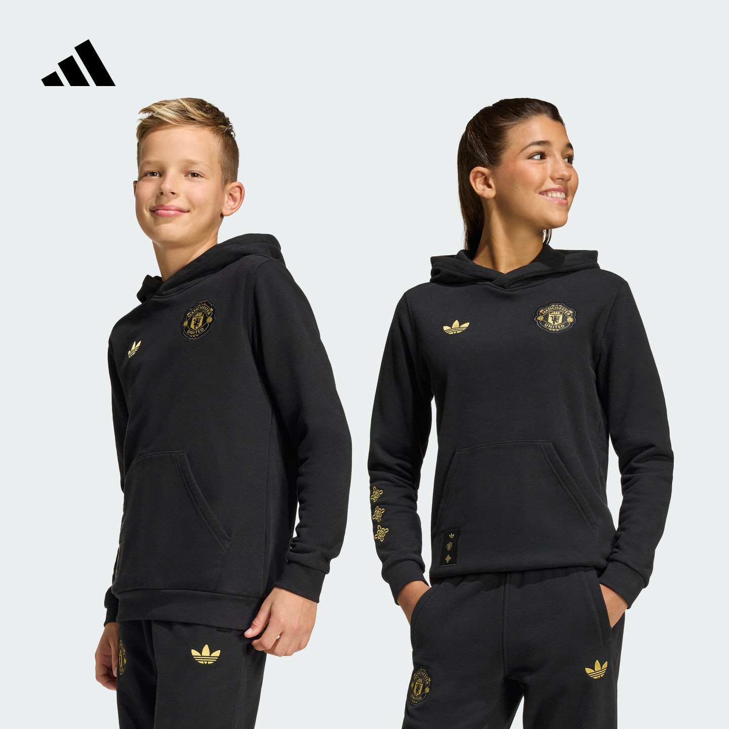 大童曼联足球休闲文化宽松连帽卫衣秋冬新款adidas阿迪达斯官方,童装/婴儿装/亲子装,卫衣/绒衫,淘宝优惠券,粉丝福利购,淘宝优惠卷