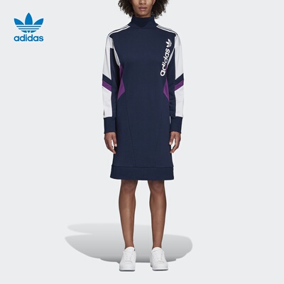 阿迪达斯官方 adidas 三叶草 DRESS 女子裙子EC2172