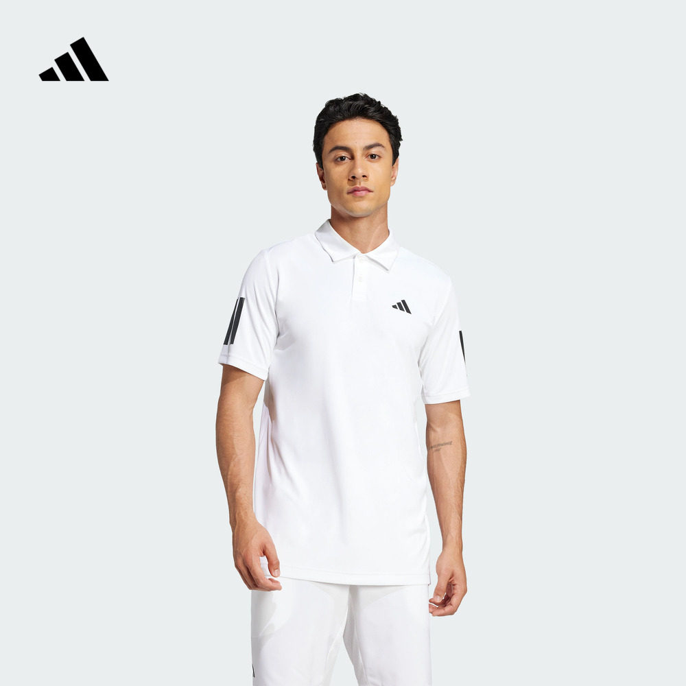 网球运动翻领短袖POLO衫男装夏季adidas阿迪达斯官方JZ3491