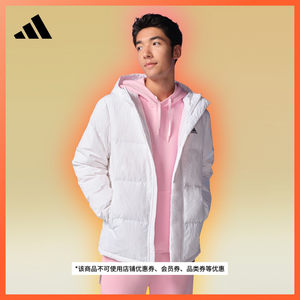 阿迪达斯男女羽绒服adidas