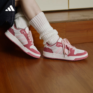 男女adidas阿迪达斯 少年感复古篮球风板鞋 ENTRAP美式 校园风运动鞋