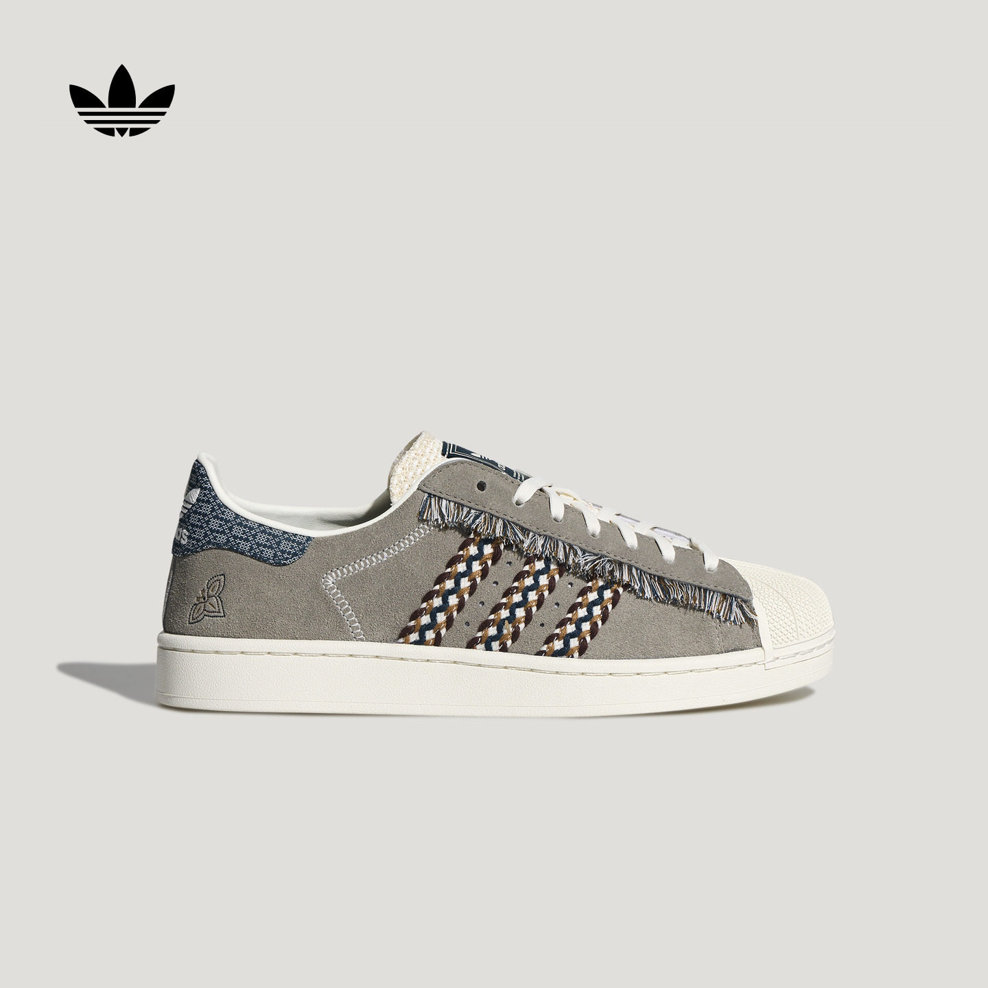 SUPERSTAR II流苏饰边经典贝壳头板鞋男女adidas阿迪达斯三叶草