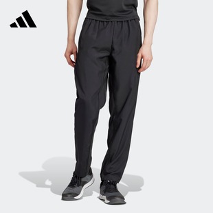 男装 简约舒适梭织健身运动裤 春夏新款 adidas阿迪达斯官方IP4472