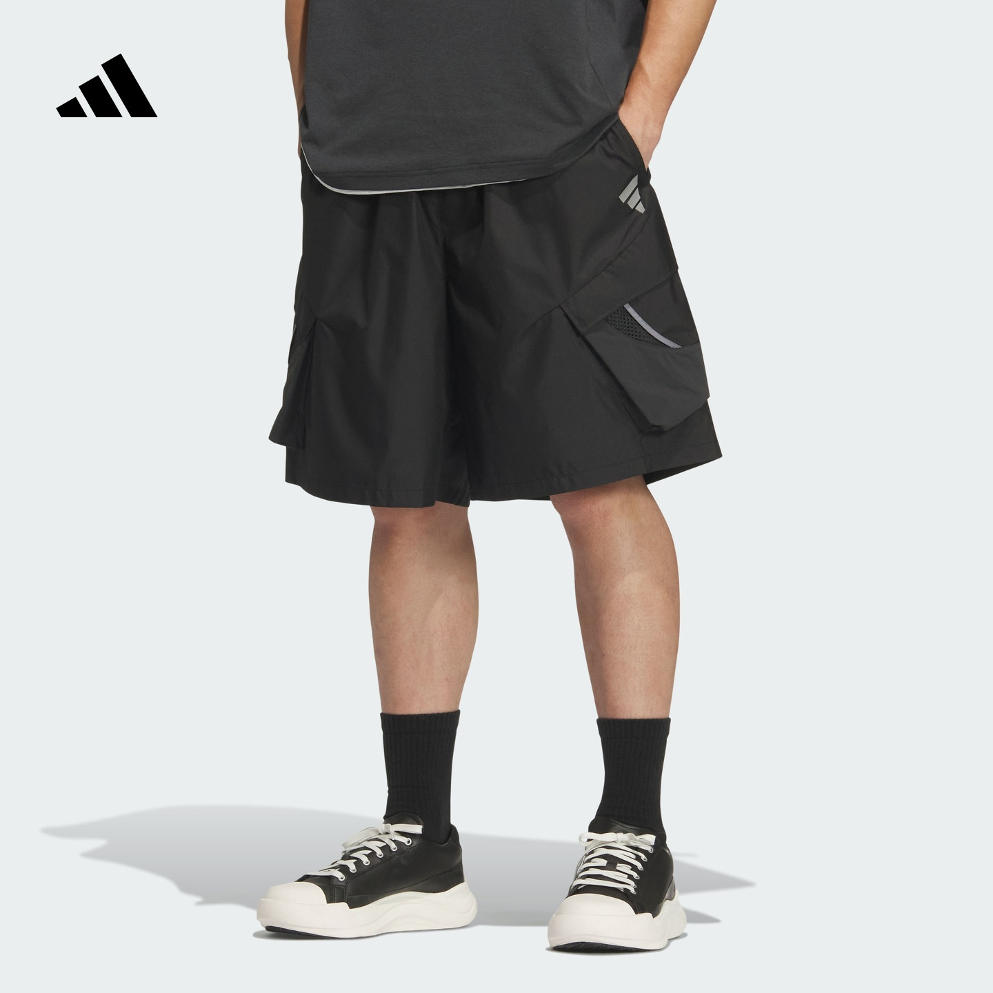 阿迪达斯男子短裤adidas