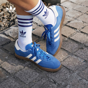 薄底运动板鞋 时尚 男女adidas阿迪达斯三叶草 」STADT经典 「T头鞋