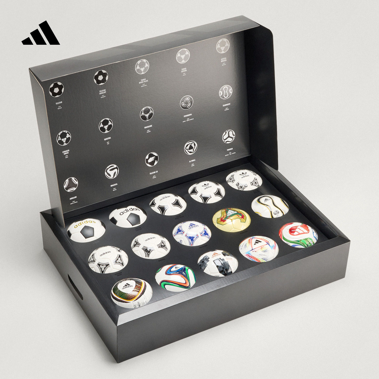 迷你足球收藏套装adidas阿迪达斯官方JN2093