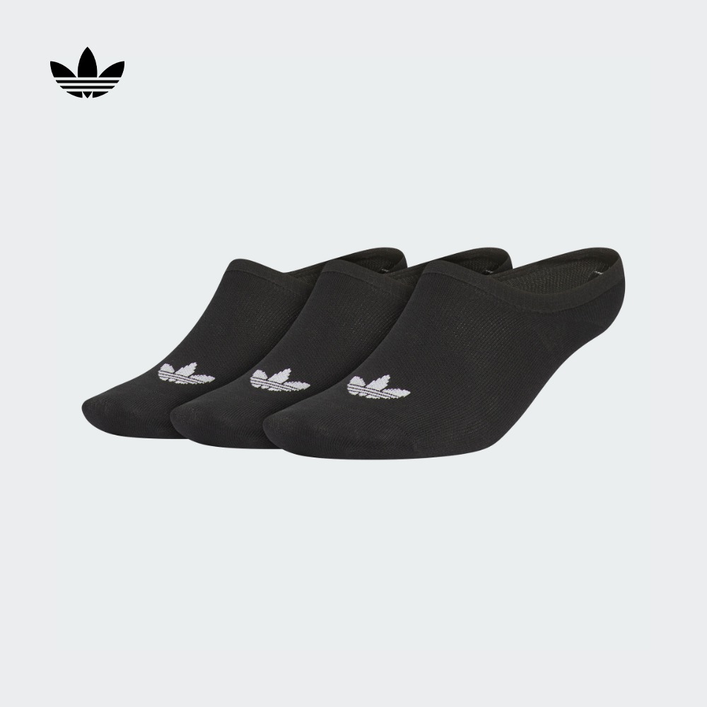 阿迪达斯三叶草三双装抗菌袜子