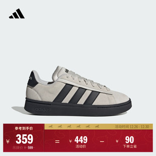 00s休闲网球板鞋 ALPHA 男女adidas阿迪达斯轻运动 COURT GRAND