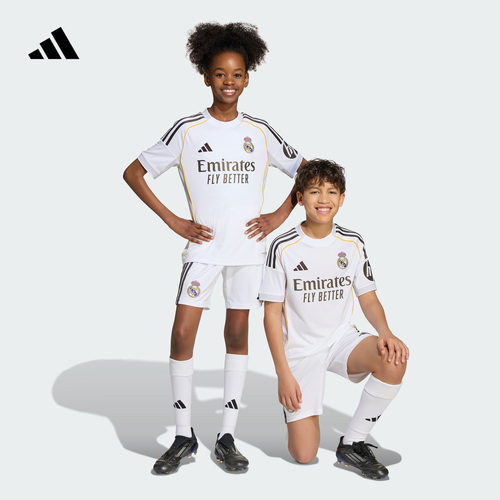 阿迪达斯大童皇家马德里速干短裤