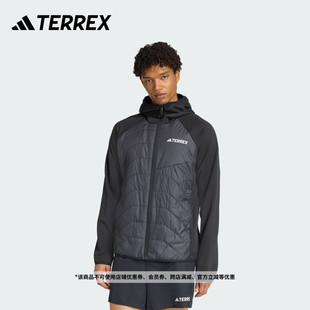 户外运动加绒拼接保暖棉服外套男装 adidas阿迪达斯TERREX 新款