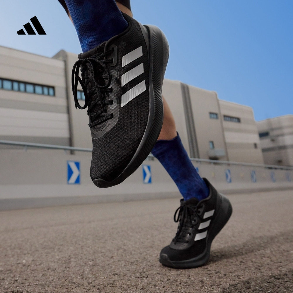 RUNFALCON 3.0随心畅跑透湿排汗缓震体测跑鞋男adidas阿迪达斯