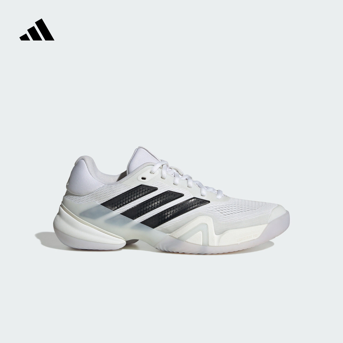 李现同款Barricade 14控制型网面透气网球运动鞋男adidas阿迪达斯 - 实物图