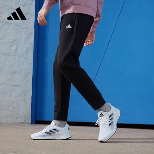 男女adidas阿迪达斯官方轻运动 加绒加厚保暖锥形束脚运动九分裤