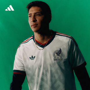 足球运动球衣男adidas阿迪达斯官方 墨西哥国家队世界杯客场球员版