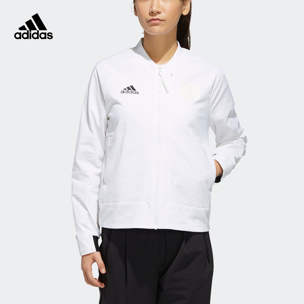 阿迪达斯官网v bomber w女装格夹克(非品牌)