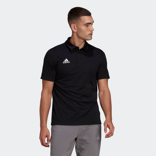Adidas, быстросохнущая футбольная спортивная футболка polo для тренировок, короткий рукав