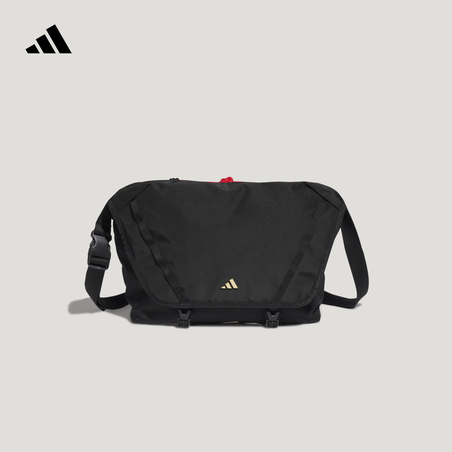 时尚实用通勤运动单肩斜挎包邮差包男女新款adidas阿迪达斯轻运动
