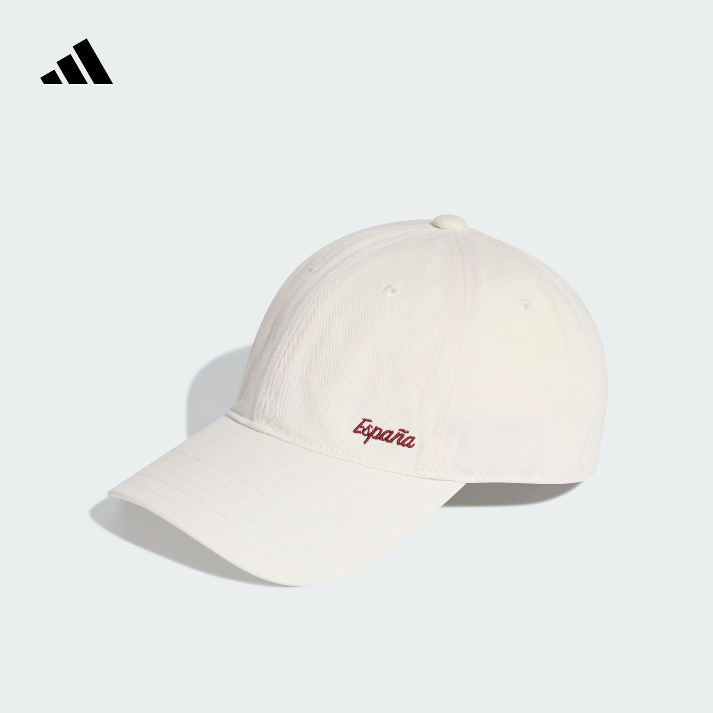 西班牙队足球休闲文化老爹帽子男女新款adidas阿迪达斯官方