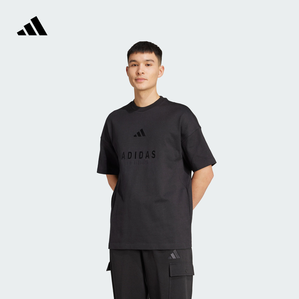 阿迪达斯男子短袖T恤adidas