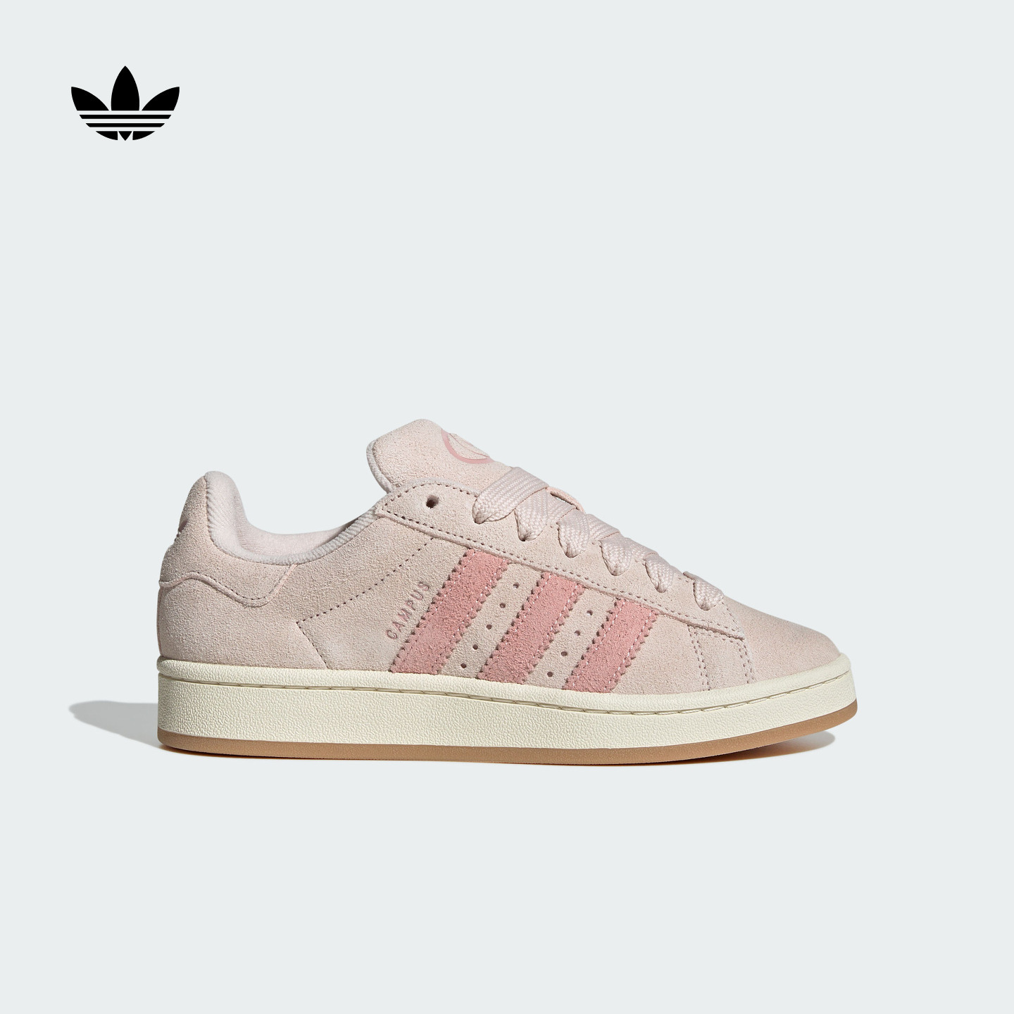 面包鞋阿迪达斯三叶草女滑板鞋