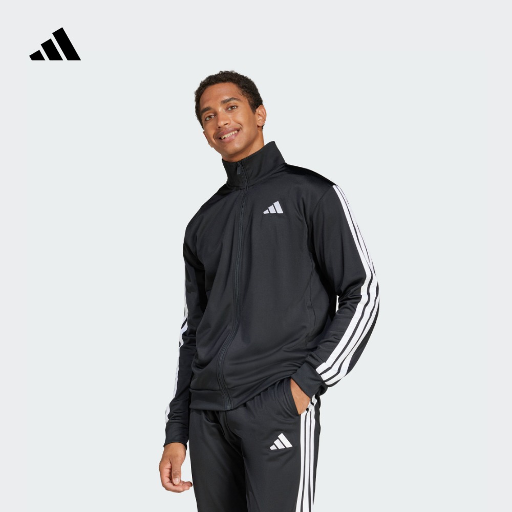 阿迪达斯轻运动男立领夹克外套