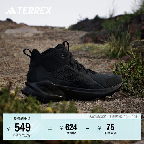 阿迪达斯TERREX男户外登山徒步鞋