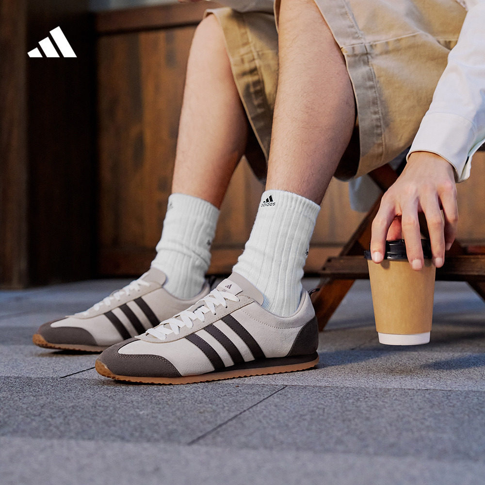 「冰淇淋T头鞋」VS JOG 2.0复古薄底运动鞋adidas阿迪达斯轻运动,运动鞋new,运动休闲鞋,淘宝优惠券,粉丝福利购,淘宝优惠卷