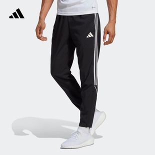 足球半拉链收腿运动裤 adidas阿迪达斯官方IB5012 男装