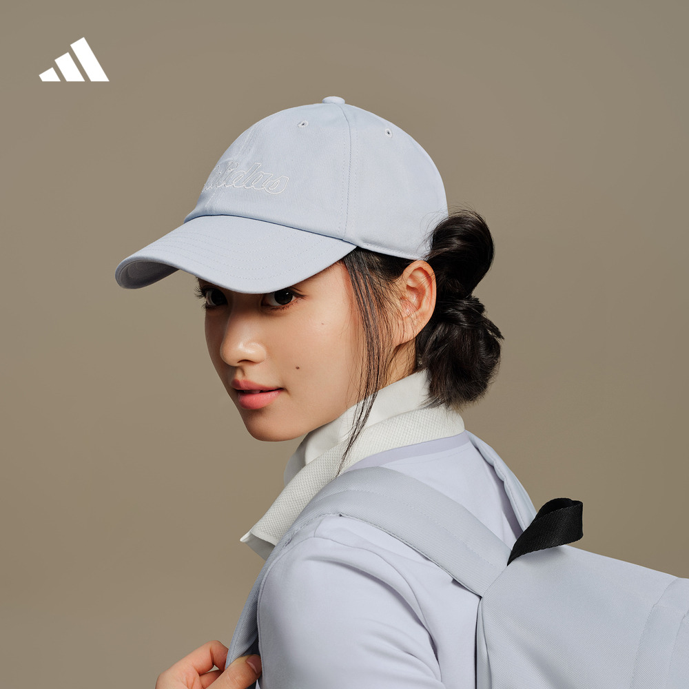 实用时尚百搭显脸小软顶运动棒球帽遮阳帽子男女adidas阿迪达斯